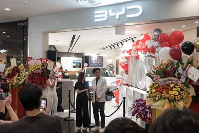 BYD opens new VivoCity showroom