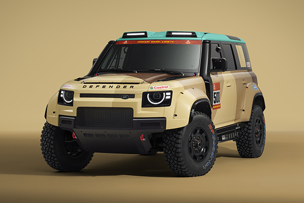 This is your first look at the Dakar Defender