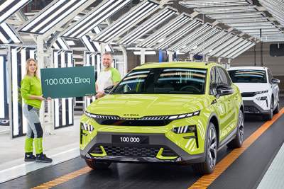 Skoda builds 100,000th example of the Elroq