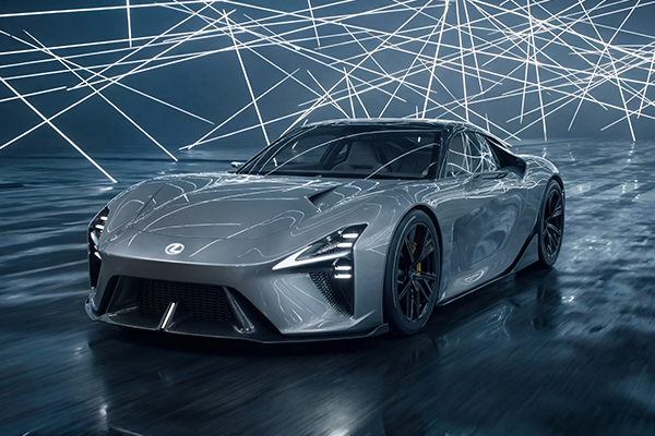 Lexus LFA Concept BEV Sports Car makes world premiere