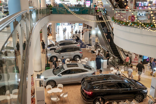 BYD brings holiday cheer to Lot One