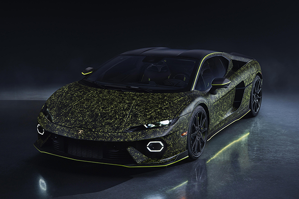 Lamborghini unveils unique Temerario at Art Basel Miami 2025