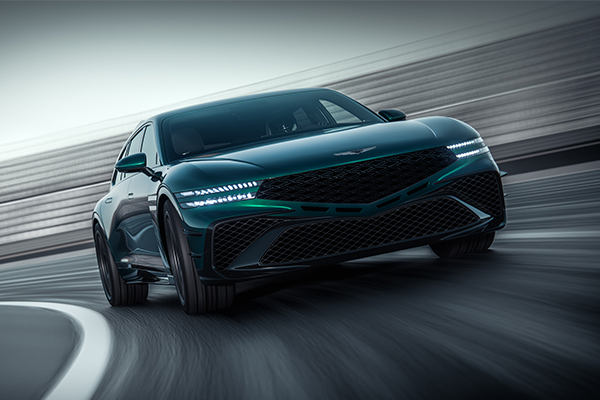 A closer look at the Genesis G90 Wingback Concept