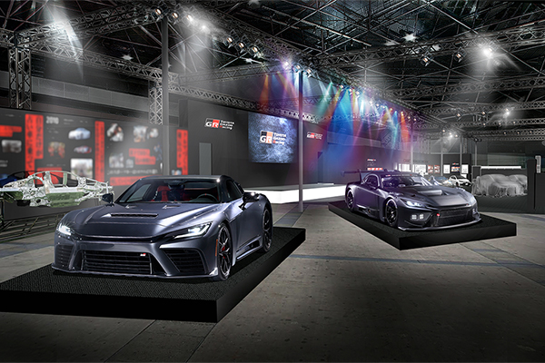 Toyota Gazoo Racing's GR GT and GR GT3 to make public debut