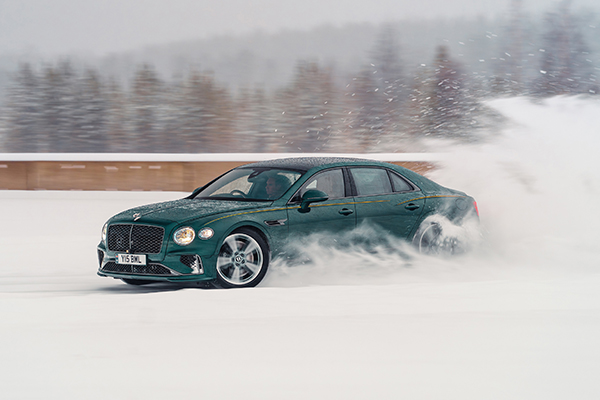 Bentley Flying Spur Speed sets new winter lap record