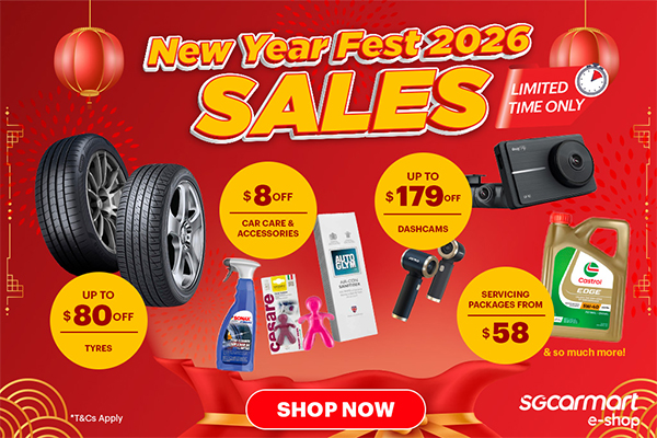 Sgcarmart's e-Shop offers exclusive deals for the new year!