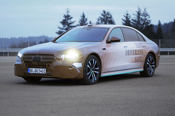 Mercedes-Benz's new robotaxi is based on the S-Class
