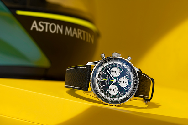 Breitling becomes Aston Martin's Official Watch Partner
