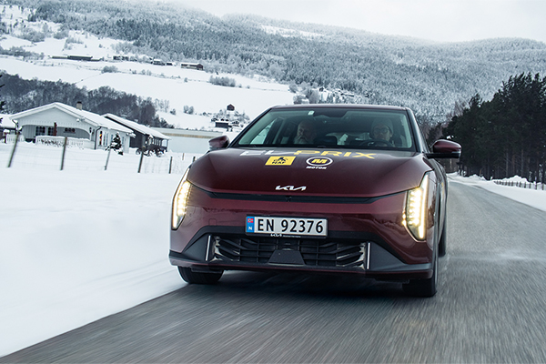 Kia EV4 hits 390km of range in the freezing cold