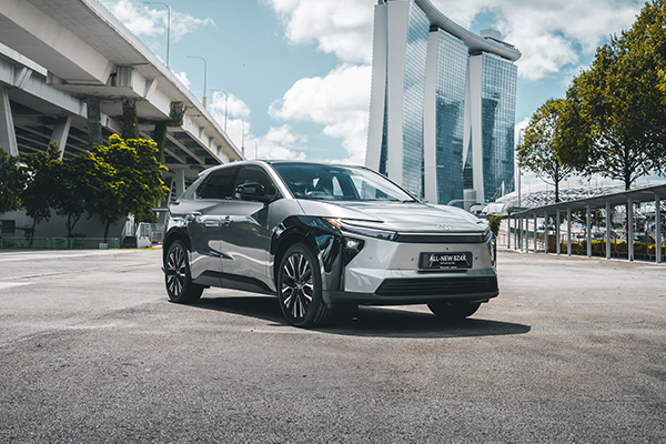 Toyota launches the bZ4X BEV in Singapore