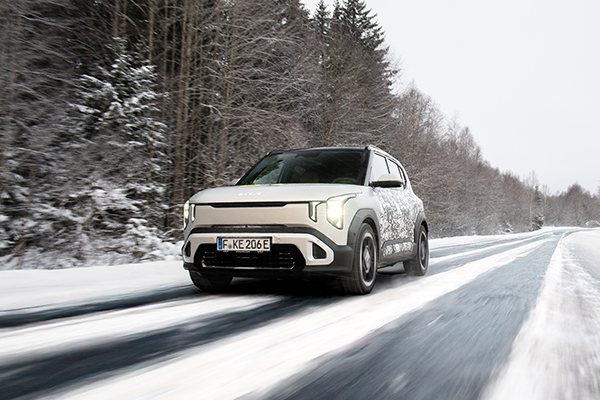 Kia EV2 covers over 300km in demanding winter EV tests