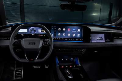 Audi integrates new apps for parking, charging, and fuelling