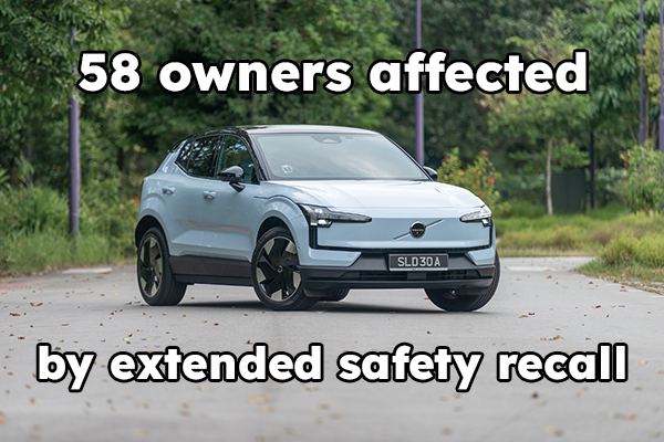 Volvo EX30 fire risk extended to 58 more owners here