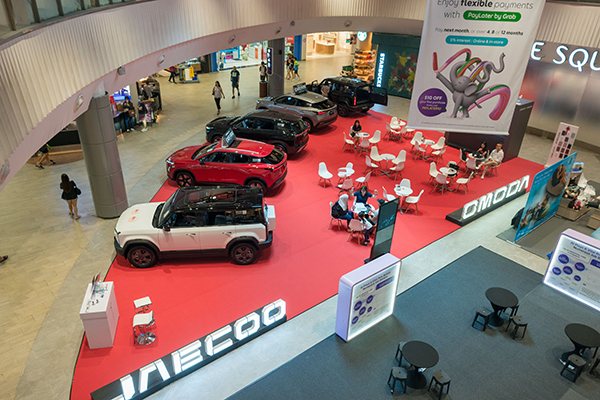 Omoda and Jaecoo make a splash at Waterway Point!