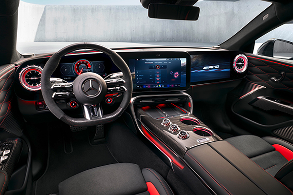 Mercedes-AMG reveals interior of new AMG GT 4-Door