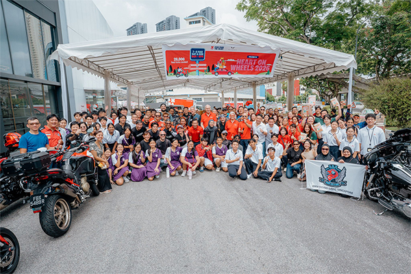 Wearnes shows support for Heart on Wheels once again