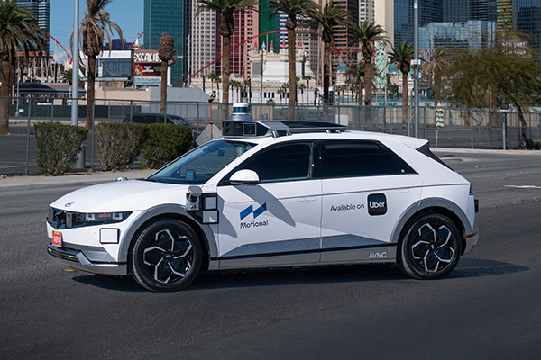 Ioniq 5 robotaxis take on the Las Vegas strip