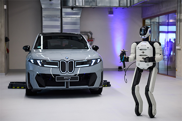 BMW brings "Physical AI" to Europe for the first time