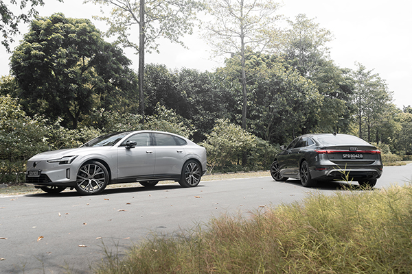 Audi A6 Sportback e-tron vs Volvo ES90