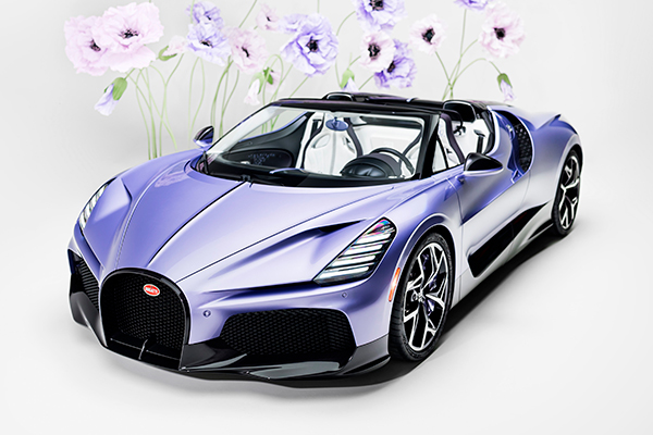 Bugatti unveils a new W16 Mistral commission