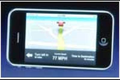 iPhone gets live navigation guidance