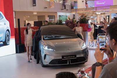 The MG4 Urban EV arrives on Singapore's shores