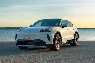 The Porsche Cayenne Coupe Electric can now be ordered in SG