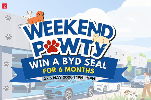 BYD by JC to host weekend "pawty" at Teban Gardens space