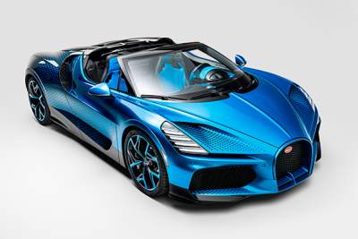 Bugatti unveils the W16 Mistral "Fly Bug"