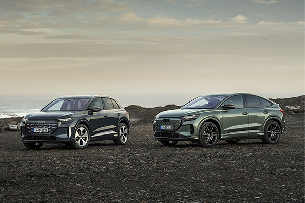 Audi gives the Q4 e-tron more range and brighter lights