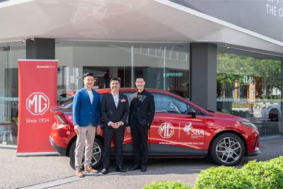 MG SG named as automotive sponsor for two badminton events