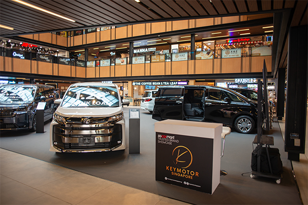 Key Motor brings 10-car lineup to Singpost Centre roadshow