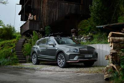 Bentley and Gstaad Guy unveil Bentayga EWB Chalet Edition
