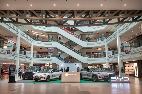 Harmony Auto brings electric mobility to Plaza Singapura