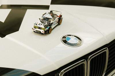 BMW and LEGO mark the anniversary of the BMW M3 E30