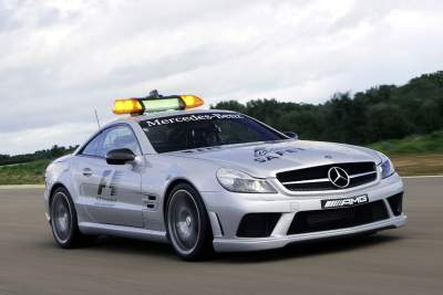 Mercedes Benz SL63 AMG returns as Official 2009 F1 Safety Car