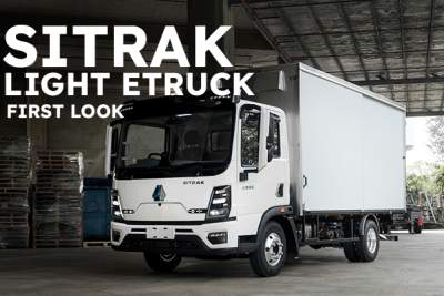 A first look at the Sitrak Light eTruck!