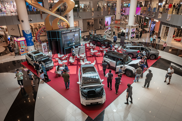 Omoda and Jaecoo bring five-car line-up to VivoCity