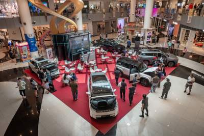 Omoda and Jaecoo bring five-car lineup to VivoCity