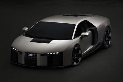 Audi presents its first hybrid supercar