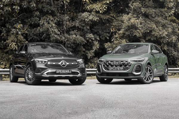Mercedes-Benz GLC200 Coupe vs Audi Q5 Sportback