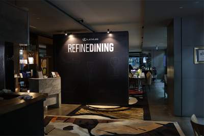 Lexus Singapore introduces an exclusive level of fine dining