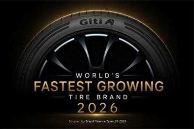 Report names Giti Tire as fastest-growing tyre brand in 2026