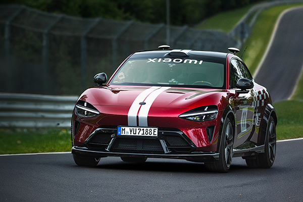 Xiaomi EV sets a new record at the Nurburgring circuit
