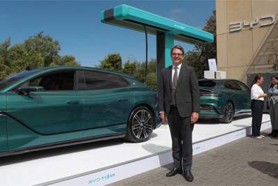 Parkopedia and BYD showcase next-gen in-car payment services