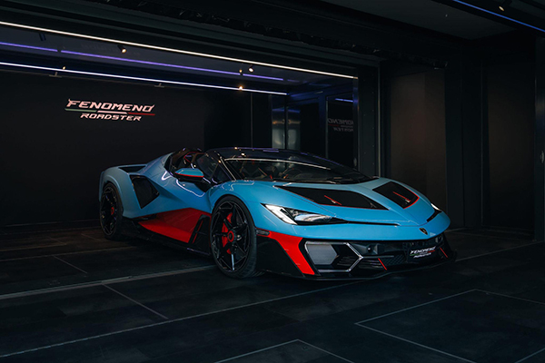 Lamborghini Fenomeno Roadster Makes German Debut