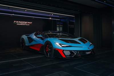 Lamborghini Fenomeno Roadster makes German debut