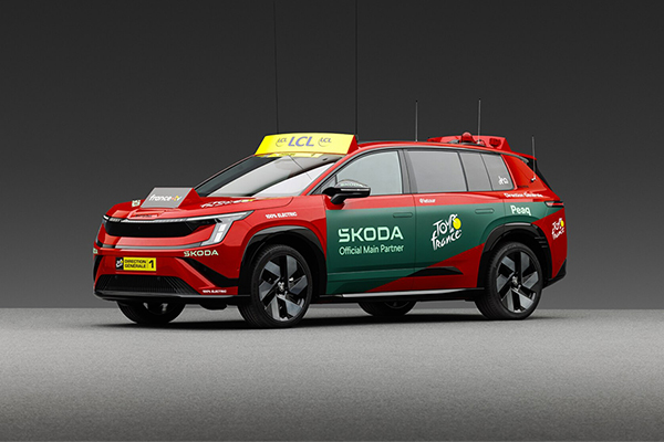 All-new Skoda Peaq to serve as "Red Car" for Tour de France