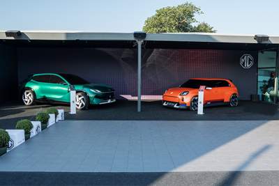 MG concepts made global debuts at 2026 Goodwood
