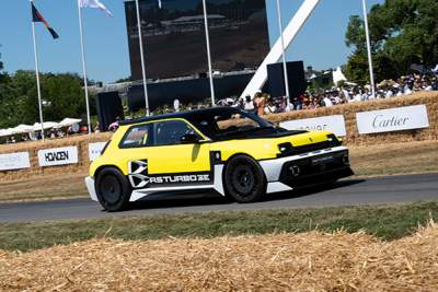 Renault 5 Turbo 3E made U.K. debut at 2026 Goodwood